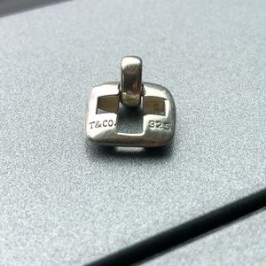 Tiffany & Co. silver stencil cross pendant